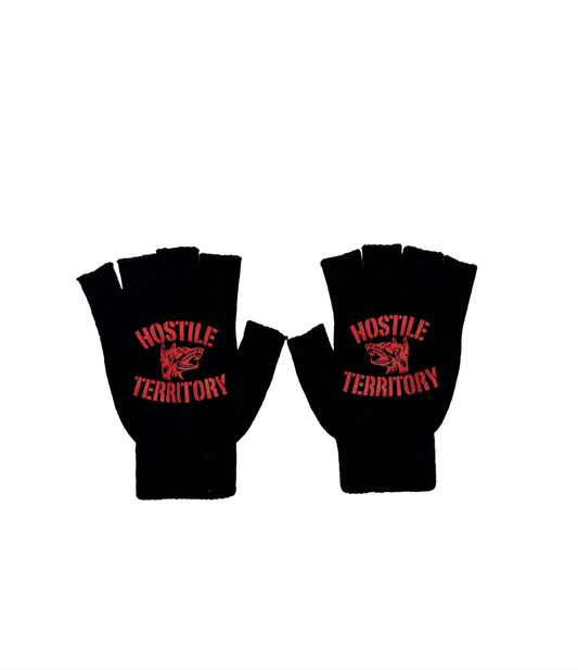 Hostile Territory, fingerless gloves